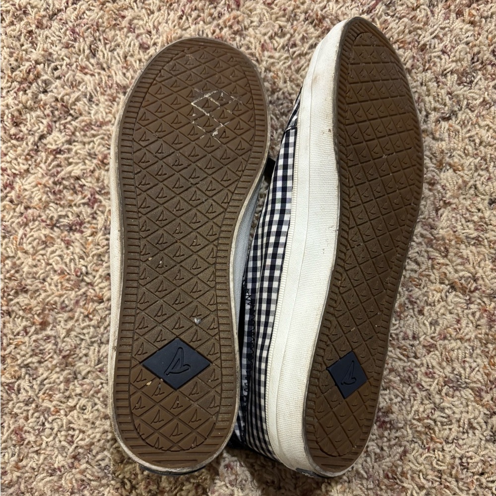 Gingham Sperry Sneakers - Picture 3 of 4
